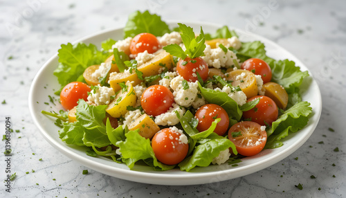salad with feta cheese