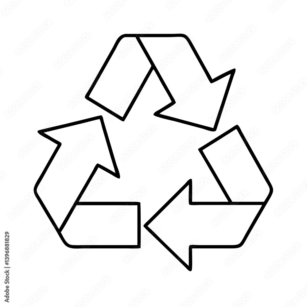 recyclingsymbol icon, recyclingsymbol line art - simple line art of recyclingsymbol, perfect for recyclingsymbol logos and icons recyclingsymbol icon, recyclingsymbol line art - simple line art of recyclingsymbol, perfect for recyclingsymbol logos and icons