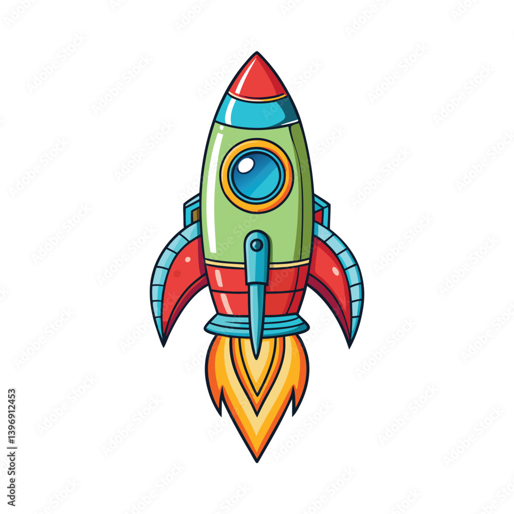 rocket in space rocket in space