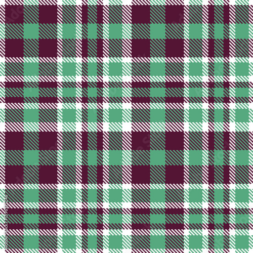 Wallpaper Mural Plaid pattern seamless. Muted white & Warm dark plum Tartan Textile Design.  Torontodigital.ca