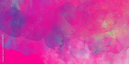 Abstract pastel colors watercolor background. Textured abstract bright watercolor stains background. Abstract artistic background print decorative art design wallpaper painting.