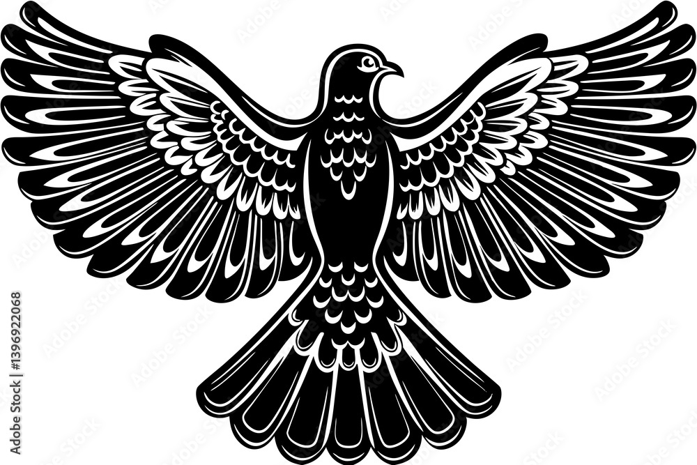 Obraz premium High-quality birds vector illustration featuring a variety of bird species in different styles—perfect for nature-themed designs, educational materials, wildlife branding, greeting cards, posters, and