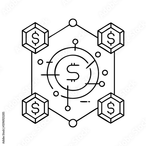 decentralized finance defi icon, decentralized finance defi vector illustration-simple illustration of decentralized finance defi, perfect for decentralized finance defi logos and icons