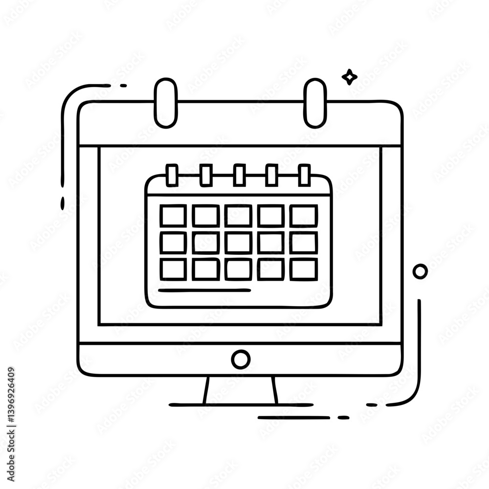 digital calendar icon, digital calendar vector illustration-simple illustration of digital calendar, perfect for digital calendar logos and icons digital calendar icon, digital calendar vector illustration-simple illustration of digital calendar, perfect for digital calendar logos and icons