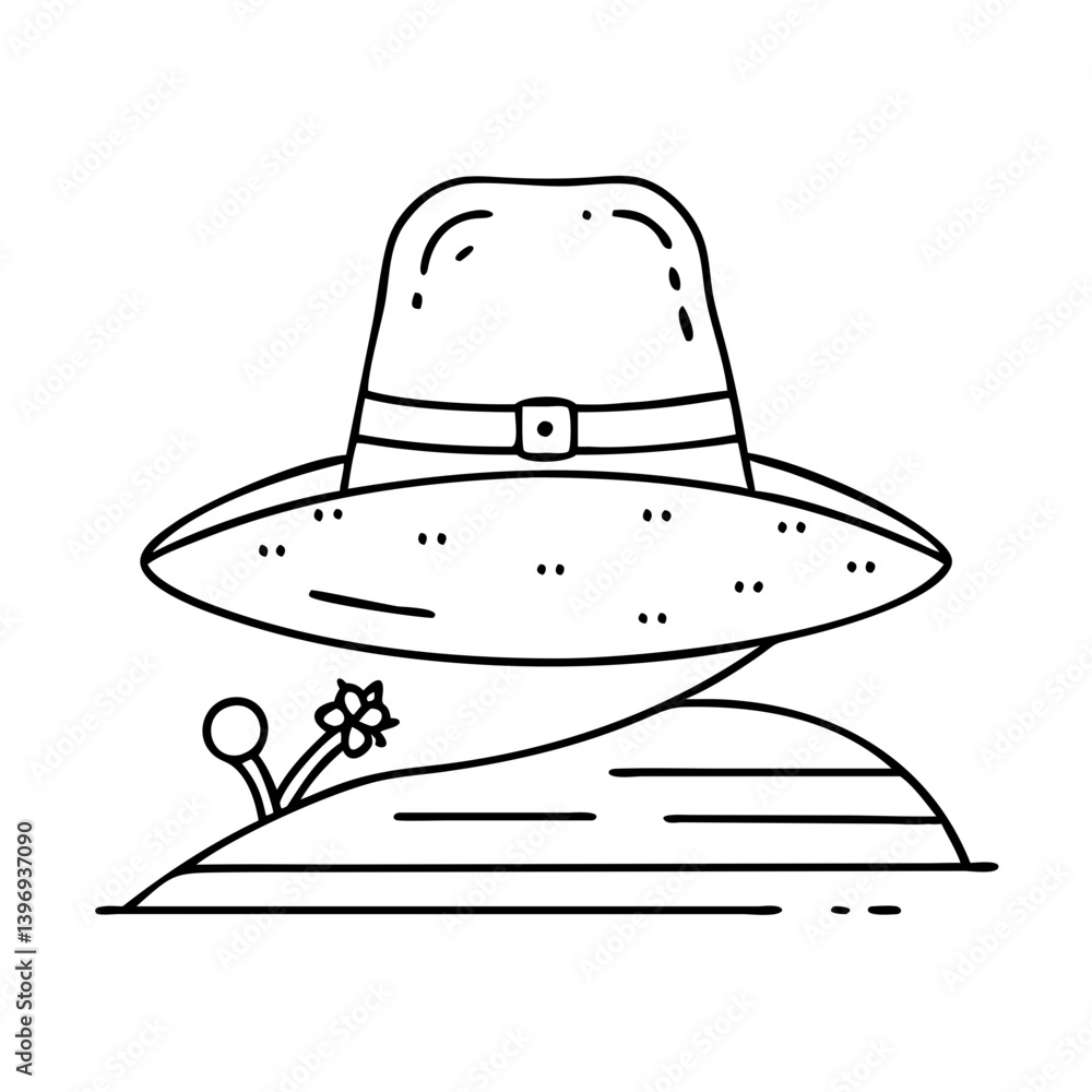 farmer hat icon, farmer hat vector illustration-simple illustration of farmer hat, perfect for farmer hat logos and icons farmer hat icon, farmer hat vector illustration-simple illustration of farmer hat, perfect for farmer hat logos and icons