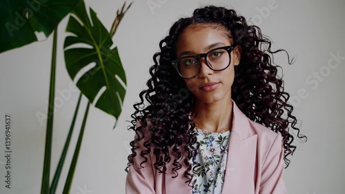 The Confident Woman in Portrait