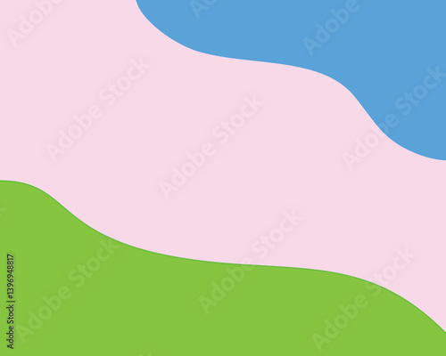 vector illustration of an abstract background with waves