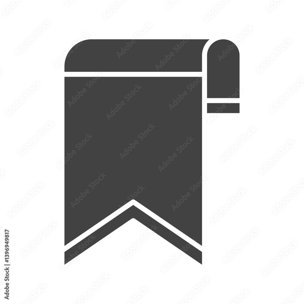 Bookmark icon vector image. Suitable for mobile apps, web apps and print media. Bookmark icon vector image. Suitable for mobile apps, web apps and print media.