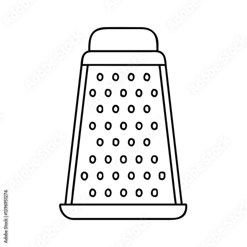 grater icon, grater vector illustration-simple illustration of grater, perfect for grater logos and icons