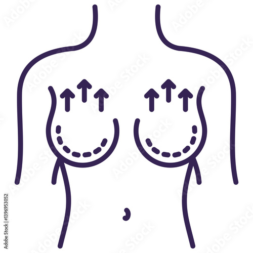 Breast Augmentation Icon