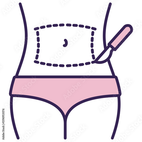 Tummy Tuck Icon
