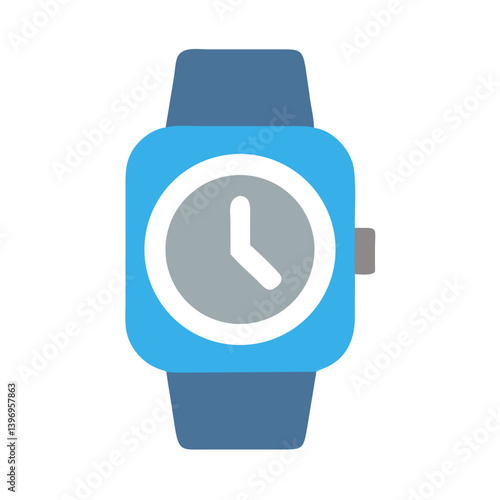 Stylish Watch Icon Vector Illustration