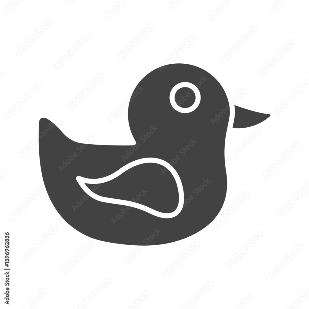 Duckling icon vector image. Suitable for mobile apps, web apps and print media. Duckling icon vector image. Suitable for mobile apps, web apps and print media.