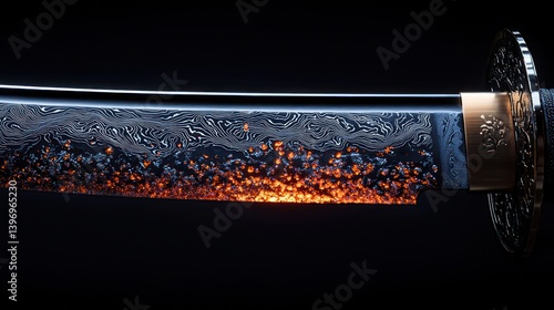 Bladed weapon, intricate design