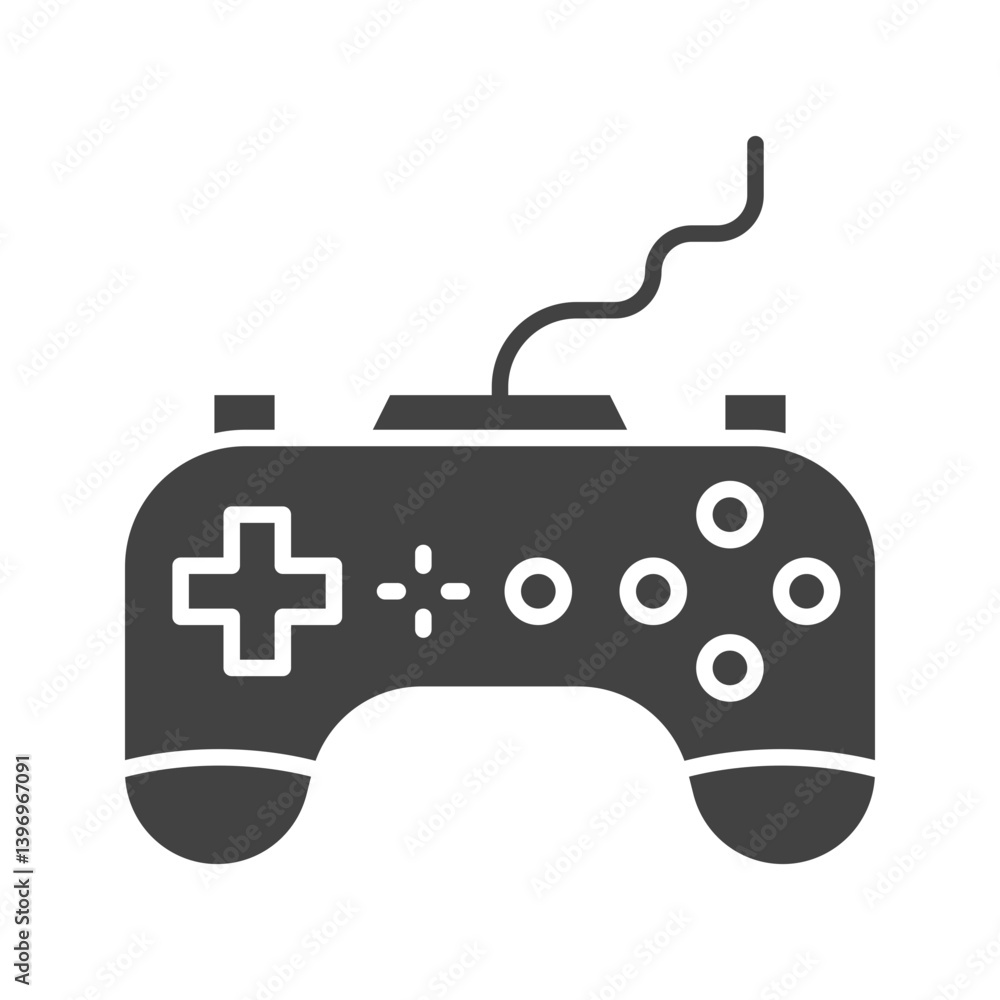 Gaming Console III icon vector image. Suitable for mobile apps, web apps and print media. Gaming Console III icon vector image. Suitable for mobile apps, web apps and print media.