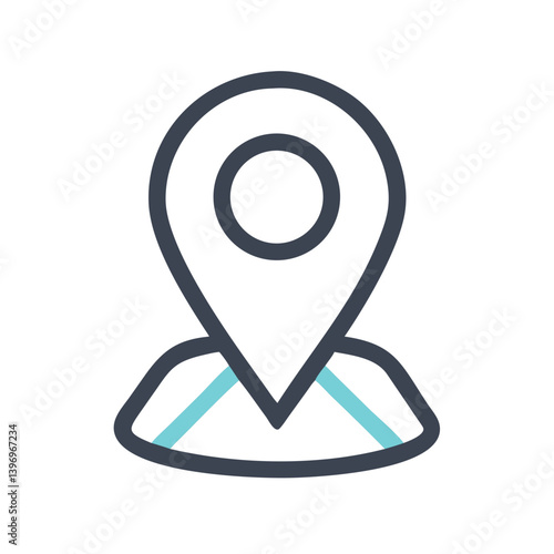 Location Pin Map Pointer Icon Design