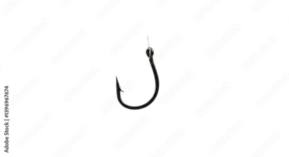 Isolated Fishing Hook Isolated Fishing Hook
