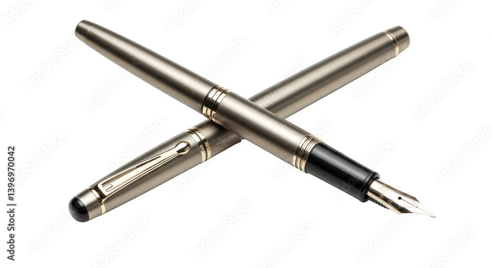 Isolated Fountain Pens Isolated Fountain Pens