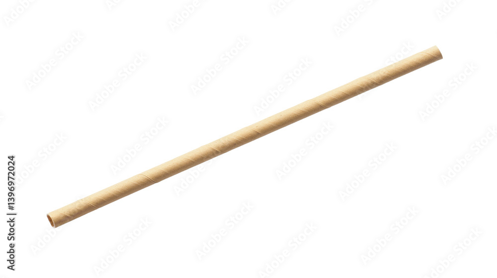 Eco-Friendly Paper Drinking Straw Isolated on White Background – Sustainable Alternative to Plastic Straws for Beverage and Eco-Conscious Design Eco-Friendly Paper Drinking Straw Isolated on White Background – Sustainable Alternative to Plastic Straws for Beverage and Eco-Conscious Design