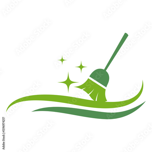 Cleaning service logo design