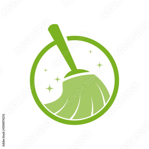 Cleaning service logo design