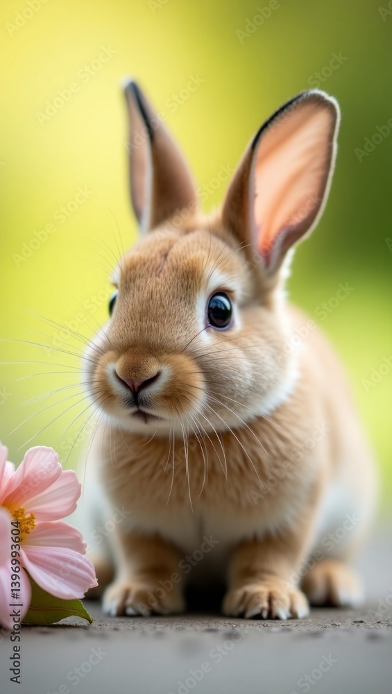Fototapeta premium rabbit in the grass