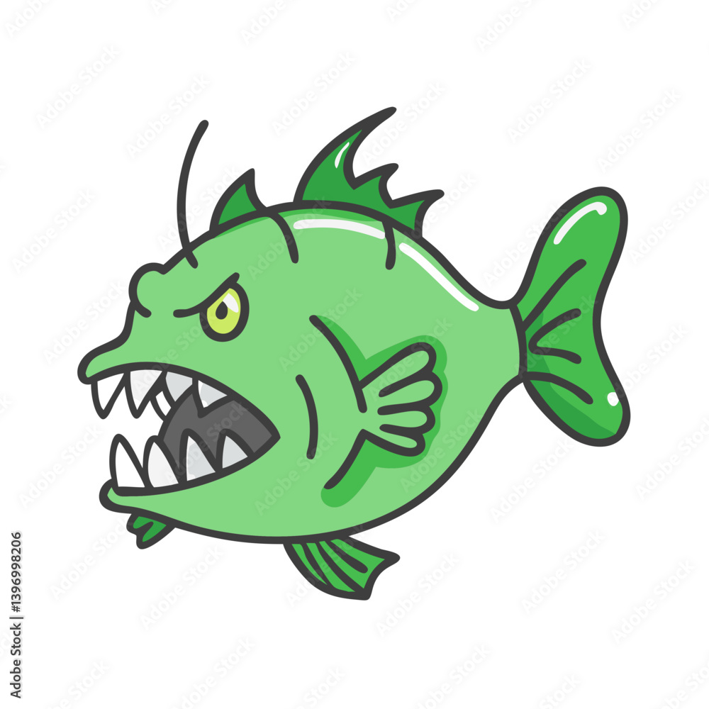 green terror fish icon, green terror fish vector illustration-simple illustration of green terror fish, perfect for green terror fish logos and icons green terror fish icon, green terror fish vector illustration-simple illustration of green terror fish, perfect for green terror fish logos and icons