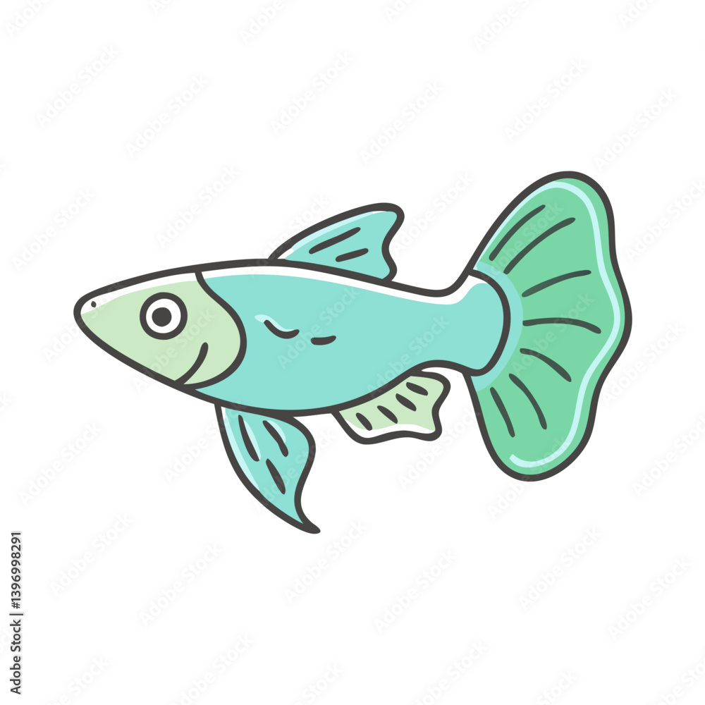 guppy fish icon, guppy fish vector illustration-simple illustration of guppy fish, perfect for guppy fish logos and icons guppy fish icon, guppy fish vector illustration-simple illustration of guppy fish, perfect for guppy fish logos and icons