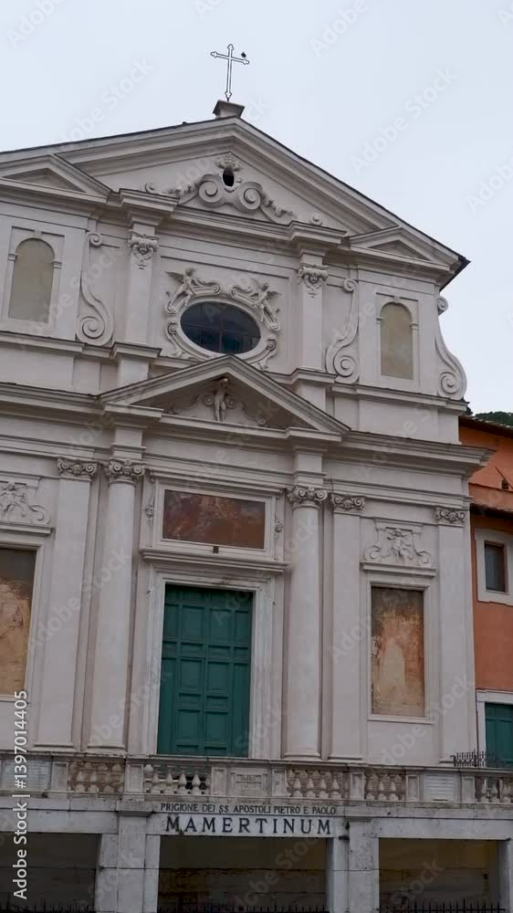 Mamertine Prison in Rome, Italy