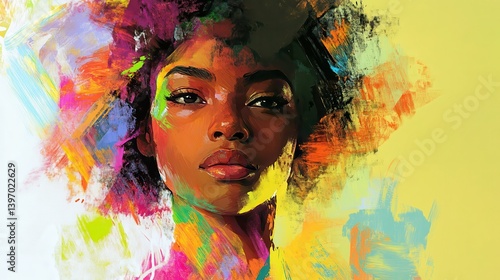 Painting Woman illustration