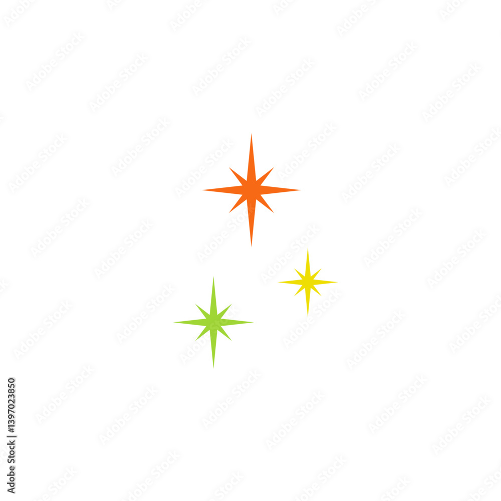Obraz premium World autism awareness day with stars decoration