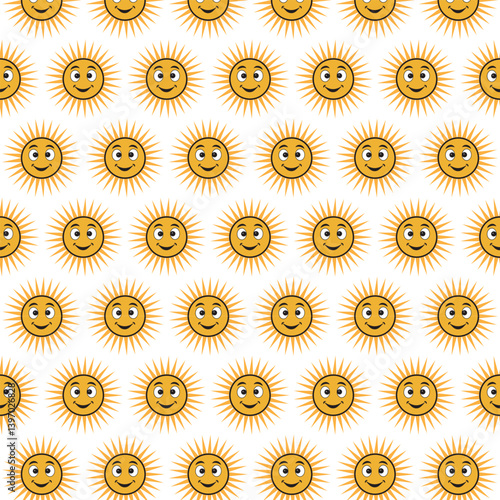 seamless pattern with yellow flowers