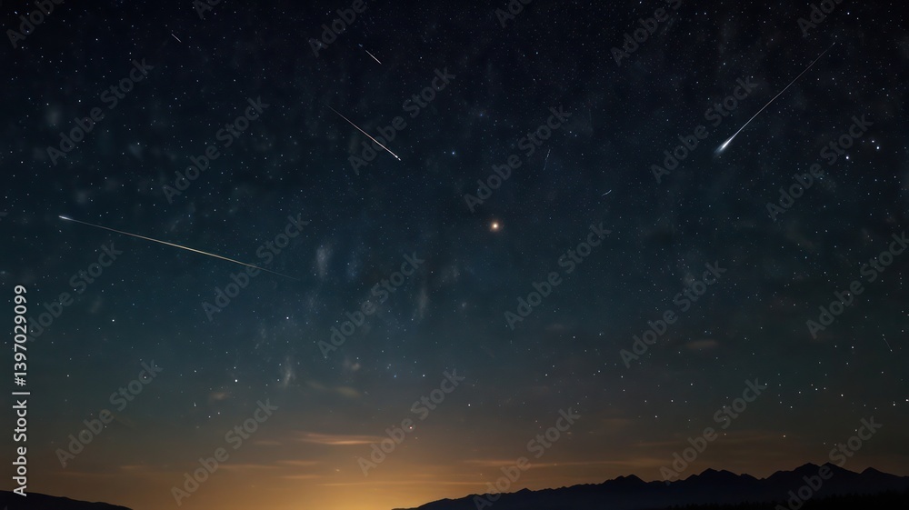 Fototapeta premium starry night sky