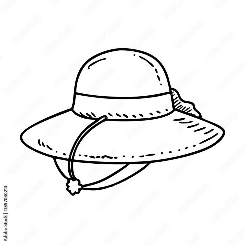 sun hat icon, sun hat vector illustration-simple illustration of sun hat, perfect for sun hat logos and icons sun hat icon, sun hat vector illustration-simple illustration of sun hat, perfect for sun hat logos and icons