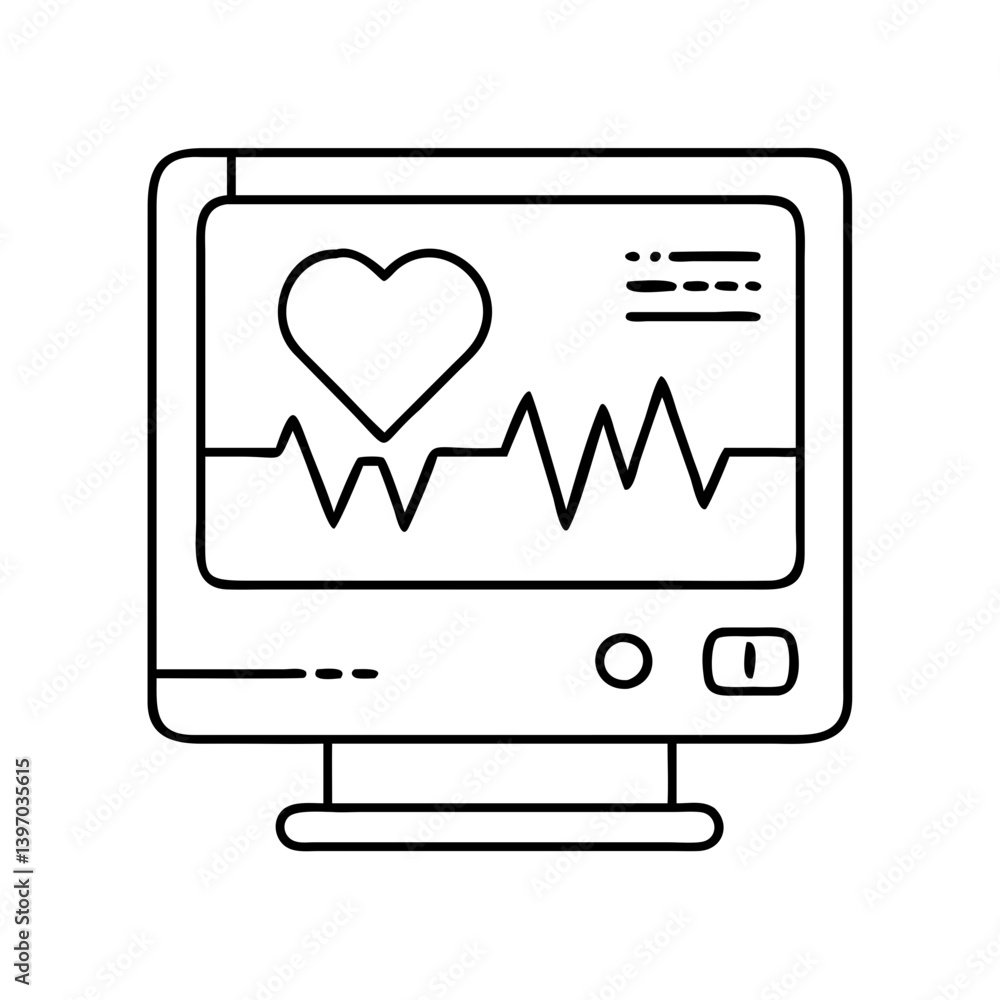 heart rate monitor icon, heart rate monitor vector illustration-simple illustration of heart rate monitor, perfect for heart rate monitor logos and icons heart rate monitor icon, heart rate monitor vector illustration-simple illustration of heart rate monitor, perfect for heart rate monitor logos and icons