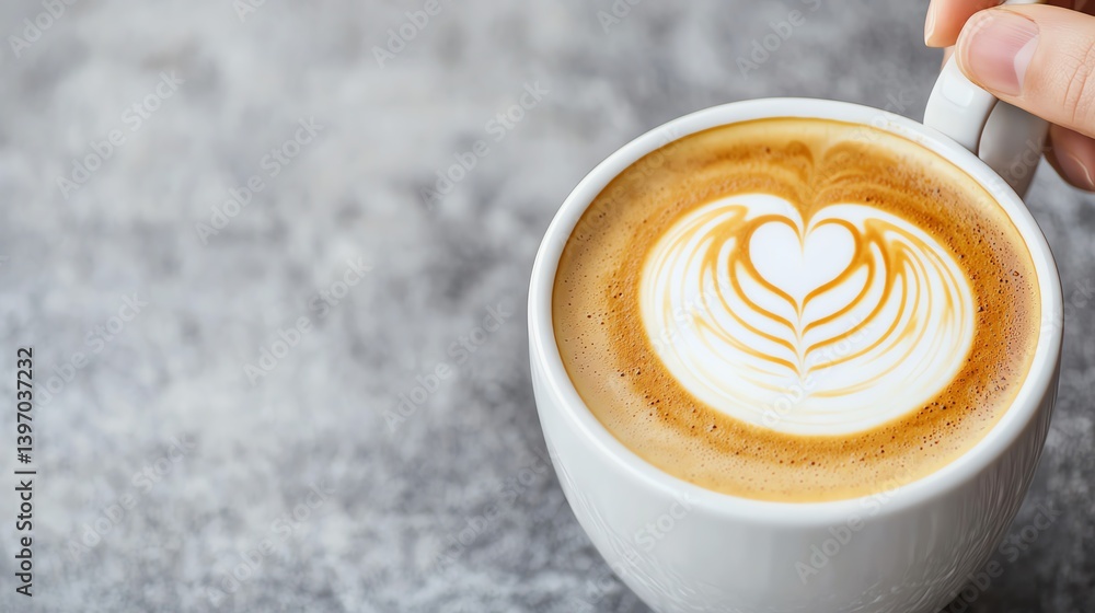 Coffee shop scene with freelancer working on personal budget, lifestyle finance Coffee shop scene with freelancer working on personal budget, lifestyle finance