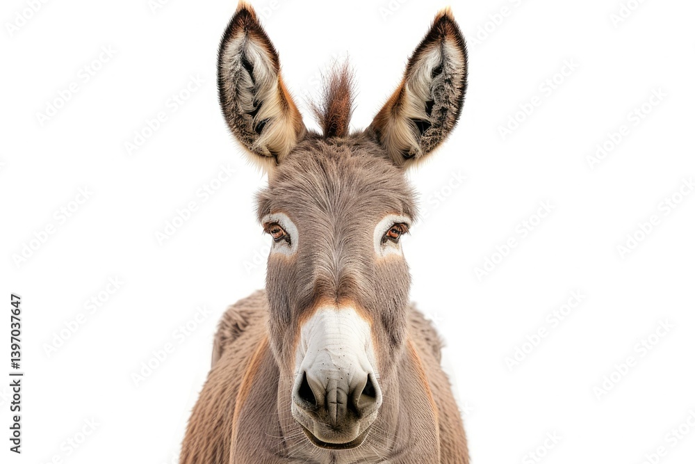 Clear Pixel Picture of Funny Donkey Banner with Copy Spacing Clear Pixel Picture of Funny Donkey Banner with Copy Spacing