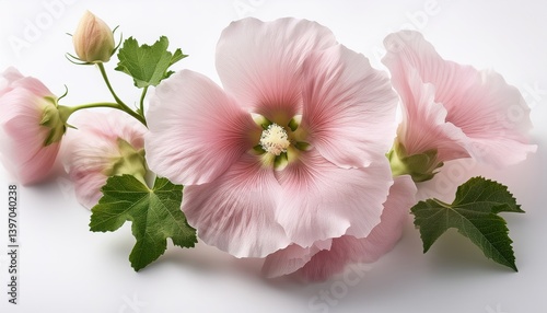 Fototapeta Naklejka Na Ścianę i Meble -  Hollyhock