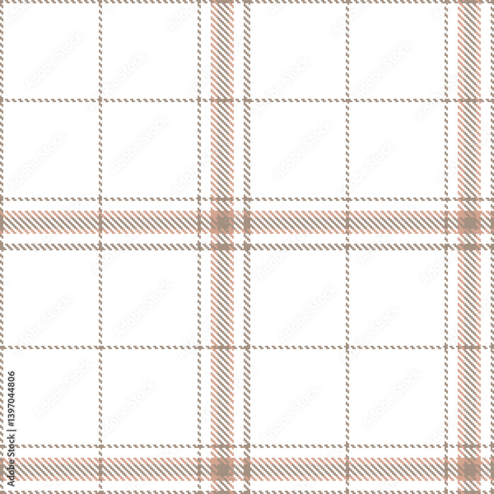 Light warm grey Tartan patterns fabric texture. Elegant Light white Seamless Tartan Light warm grey Tartan patterns fabric texture. Elegant Light white Seamless Tartan