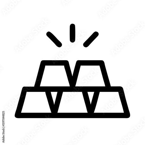 Gold Bars Symbolizing Wealth and Prosperity for Financial Blogs, Investment Websites, Wealth Management Resources, and Economic Awareness Campaigns
