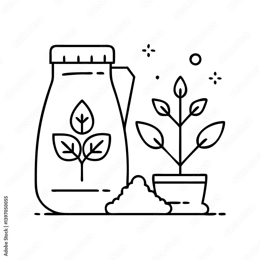 plant fertilizer icon, plant fertilizer vector illustration-simple illustration of plant fertilizer, perfect for plant fertilizer logos and icons plant fertilizer icon, plant fertilizer vector illustration-simple illustration of plant fertilizer, perfect for plant fertilizer logos and icons