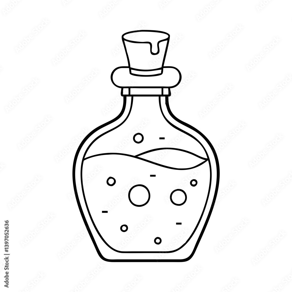 potion bottle icon, potion bottle vector illustration-simple illustration of potion bottle, perfect for potion bottle logos and icons potion bottle icon, potion bottle vector illustration-simple illustration of potion bottle, perfect for potion bottle logos and icons