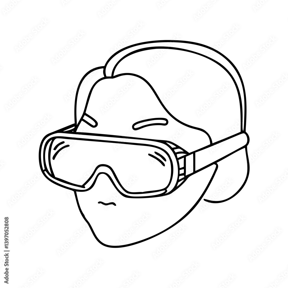 protective goggles icon, protective goggles vector illustration-simple illustration of protective goggles, perfect for protective goggles logos and icons protective goggles icon, protective goggles vector illustration-simple illustration of protective goggles, perfect for protective goggles logos and icons