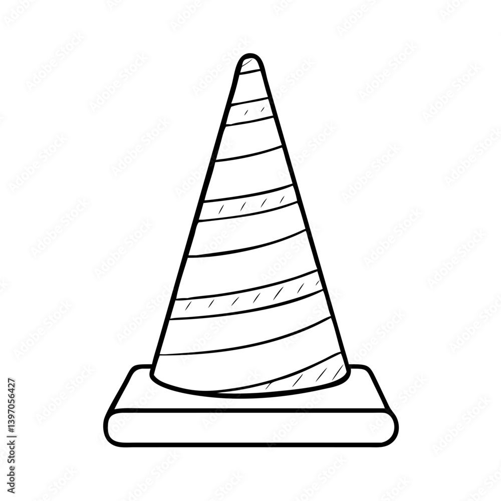 safety cone icon, safety cone vector illustration-simple illustration of safety cone, perfect for safety cone logos and icons safety cone icon, safety cone vector illustration-simple illustration of safety cone, perfect for safety cone logos and icons