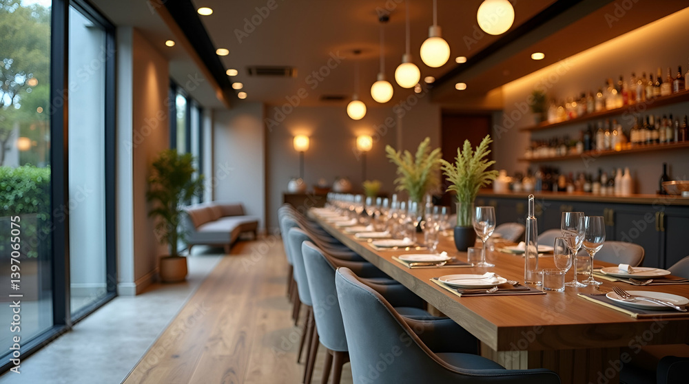 custom made wallpaper toronto digitalDynamic Service Environments: Elegant Photo Stock Illustrating Modern Guest Experiences and Refined Business Hospitality with Empty Space