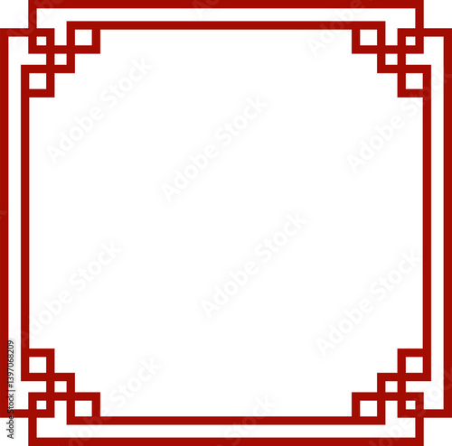 Chinese Frame Border Decoration