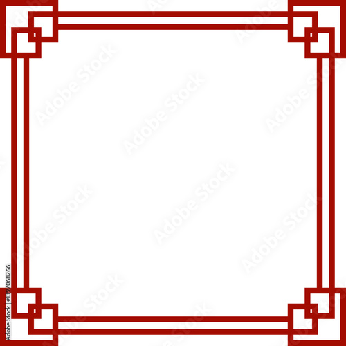 Chinese Frame Border Decoration