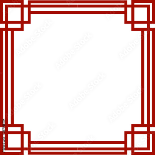 Chinese Frame Border Decoration