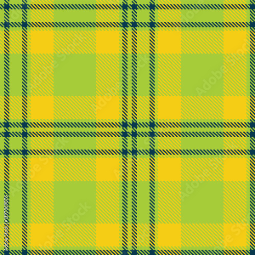 Traditional snot green and Traditional dark blue grey Seamless Tartan Textile Design