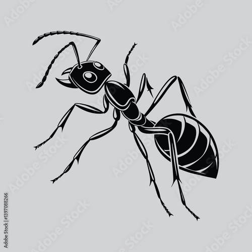 Ant silhouette Vector design 10241.eps